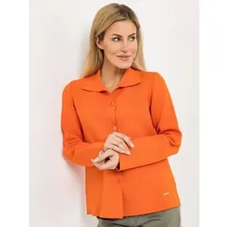 AMINATI® Cardigan, 1/1-Arm Liegekragen Knopfleiste figurumspielend