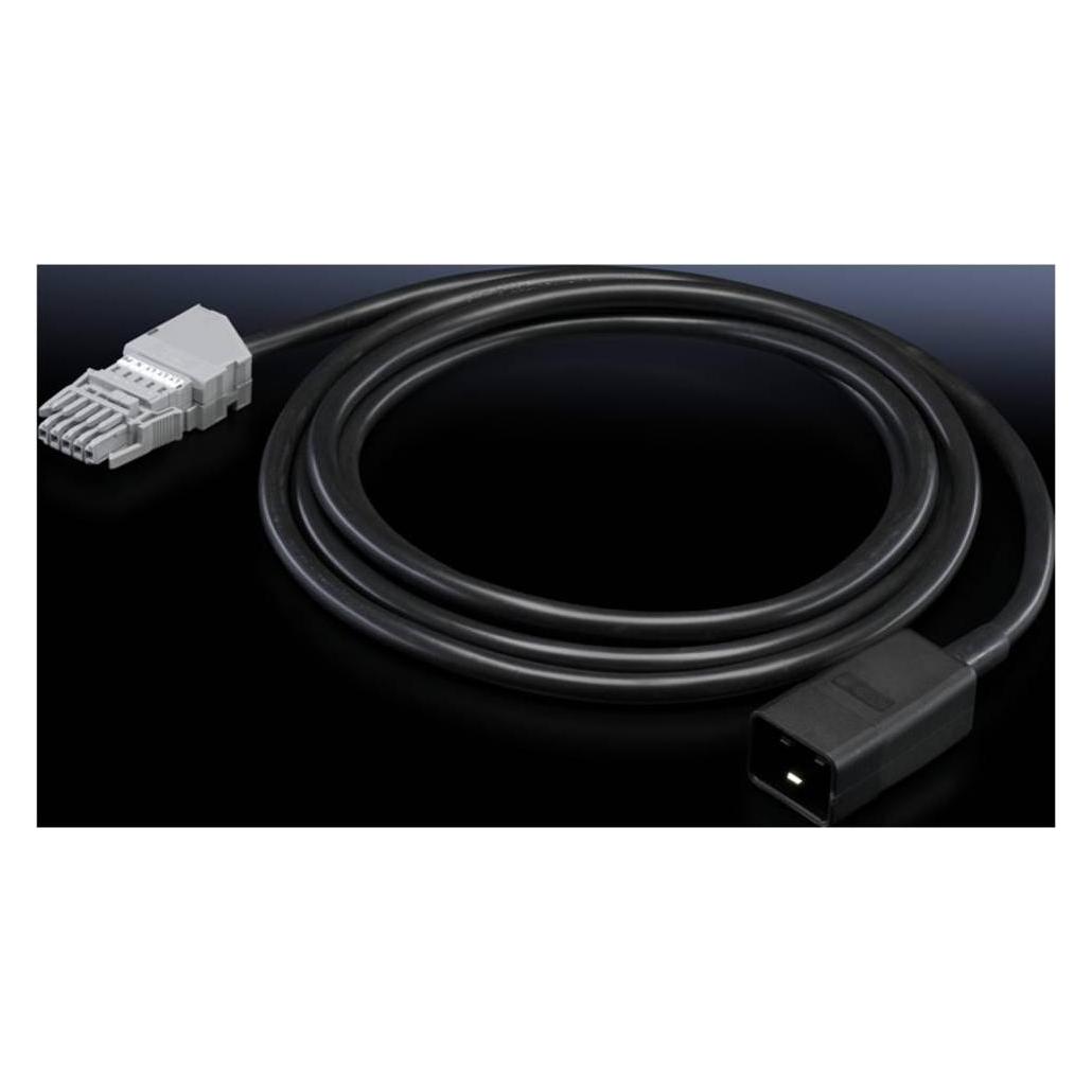 Rittal Connection cable for PSM rail IEC 320 connector (7856030)