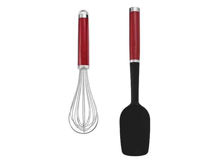 KitchenAid KQG463OHERE 2-delige bakset – Empire Red, Silicone