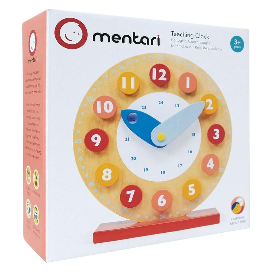 Mentari Teaching Clock - (MT7304) (3 - 6 Jahre) (MT7304)