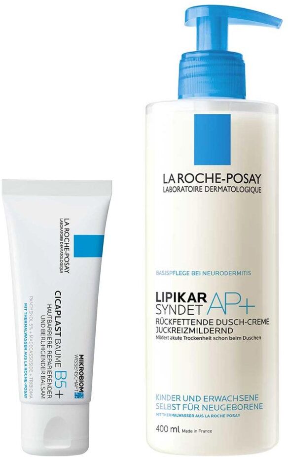 La Roche Posay Cicaplast Baume B5+ (40ml) & Lipikar Syndet AP+