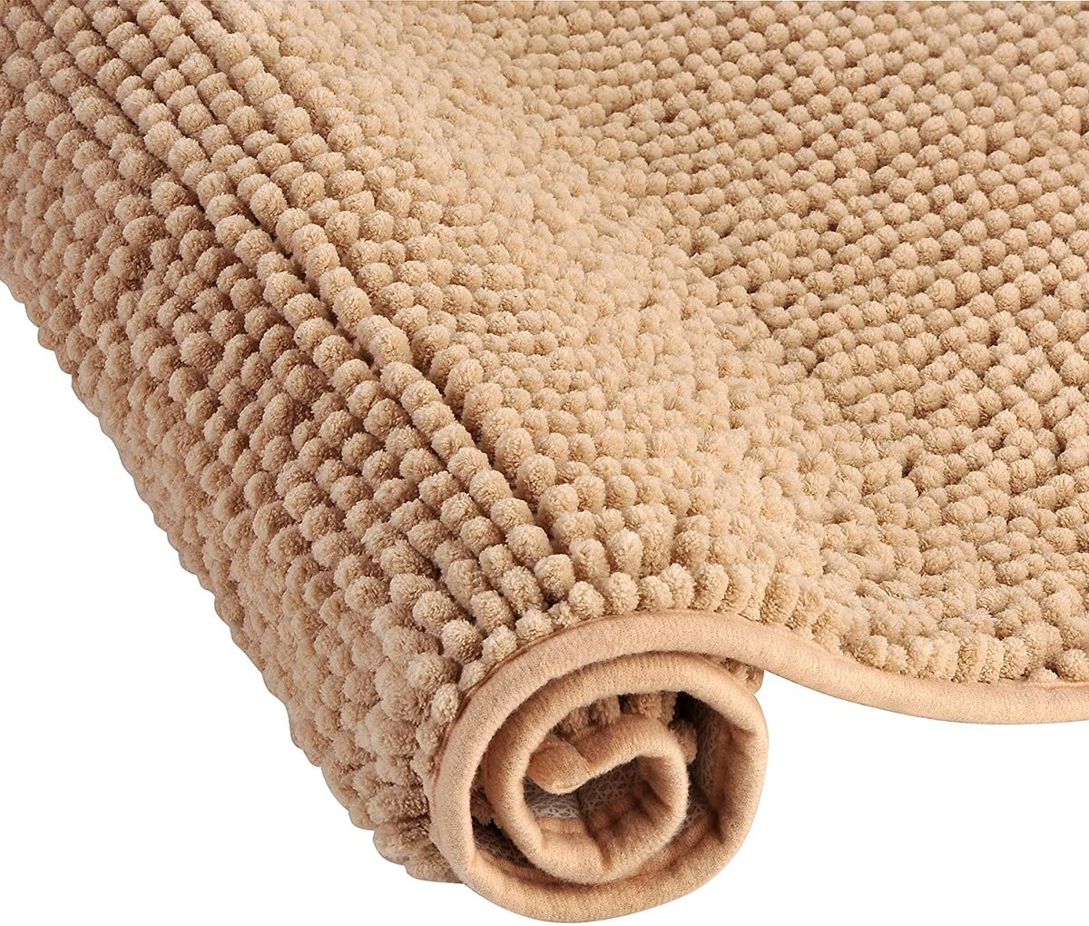Zachte anti-slip badmat en douchemat voor volwassenen