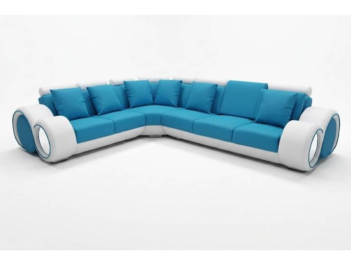 JVmoebel Ecksofa Design Leder Sofa mit USB-Schnittstelle und modernem Look, Made in Europa