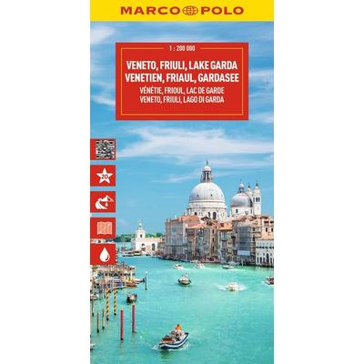 MARCO POLO Reisekarte Italien 04 Venetien, Friaul, Gardasee 1:200.000, Sonstige von , MairDuMont, 978-3-575-02416-9