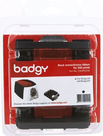Evolis CBGR0500K fita de tinta preto
