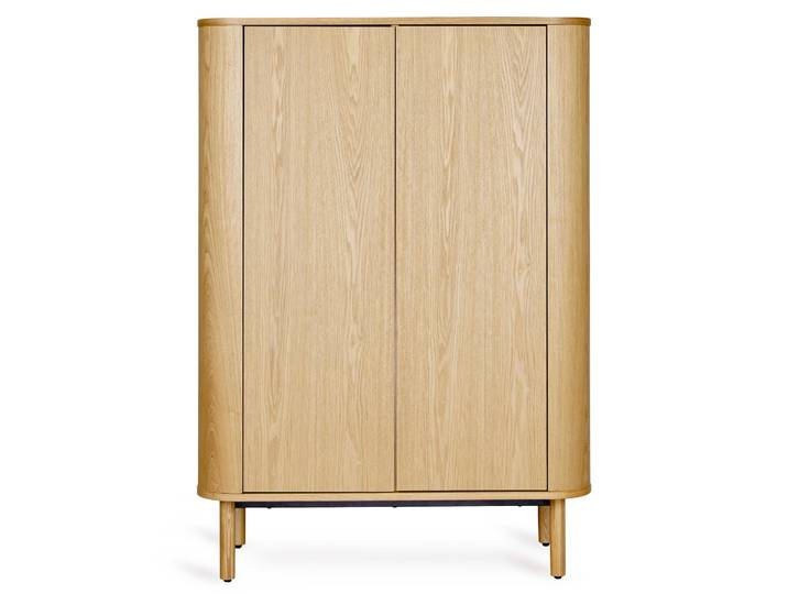 Kleiderschrank Yume Flache Türen 2-türig