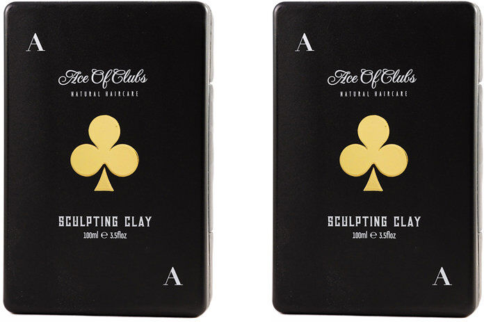 2-pack Ace of Clubs Natural Haircare Sculpting Clay 100ml