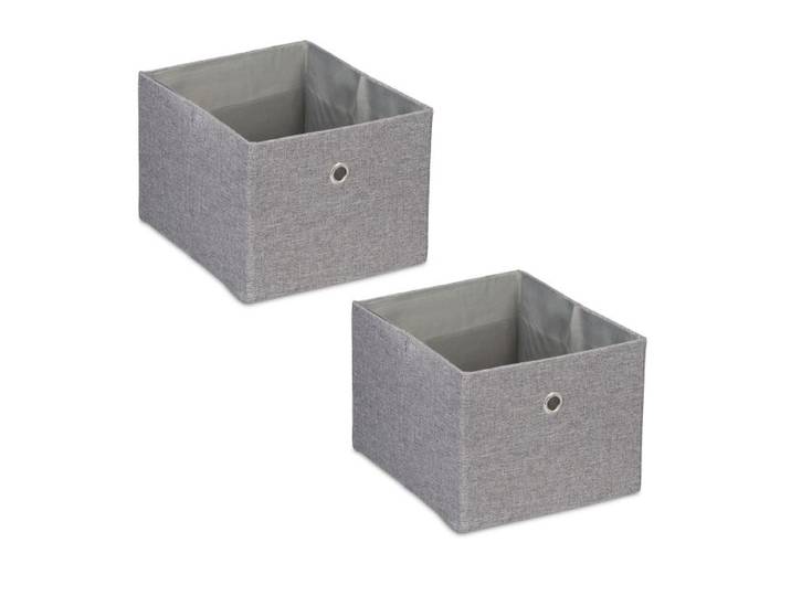 Relaxdays Aufbewahrungsbox im 2er Set