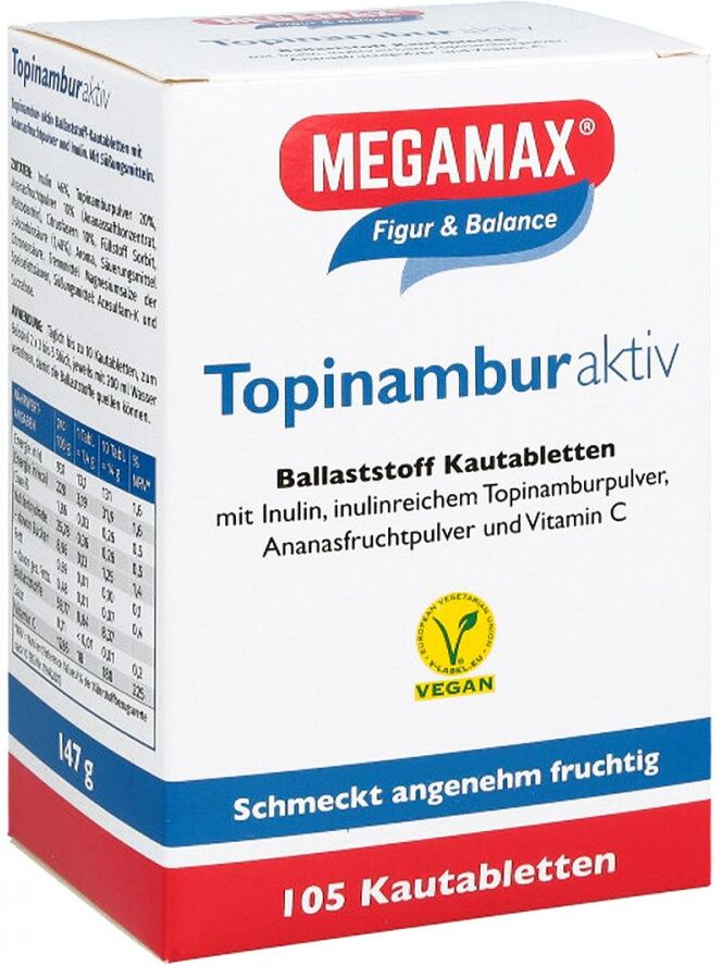 Topinambur Aktiv Megamax Kautabletten