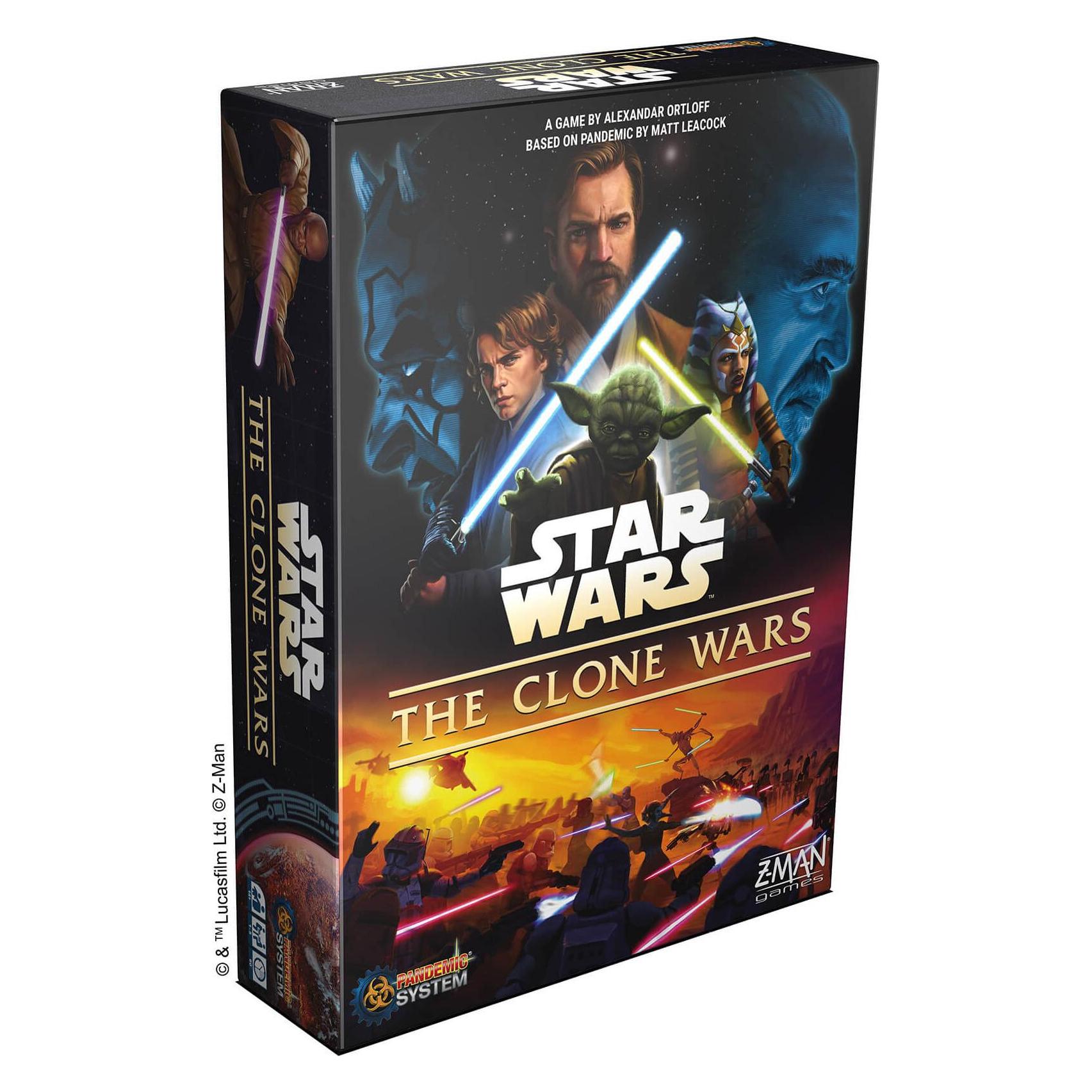 Star Wars The Clone Wars (Pandemic System Game) (Englisch, 1 - 5 Spieler) (841333113483)