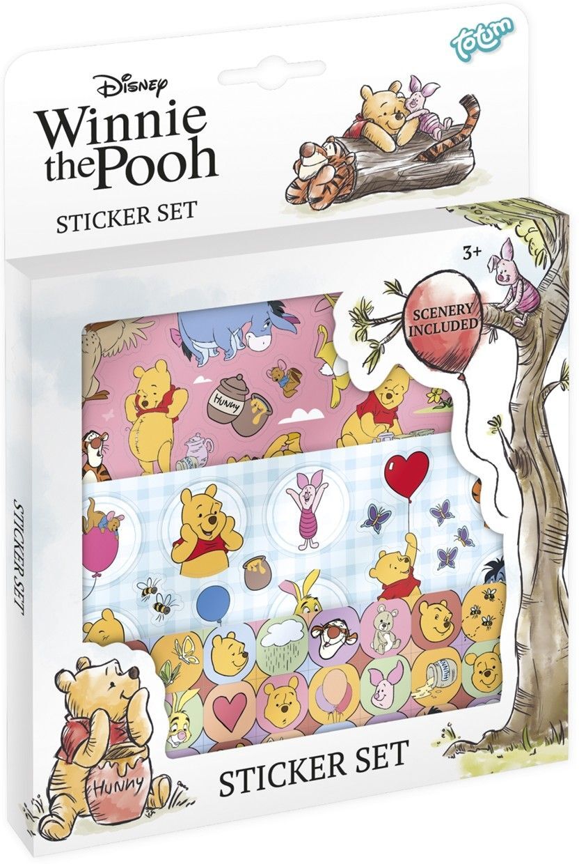 Totum Disney: Winnie The Pooh - Sticker Set (TT690200)