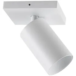 Deko-Light Deckenaufbauleuchte Can Tilt eckig GU10 Weiß