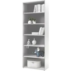 Bega Consult, Regal, Pronto Regal Beschichtete Spanplatte Lichtgrau (80 x 35 x 216 cm)