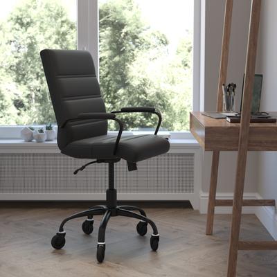 Lancaster Home Executive Chair on Skate Wheels