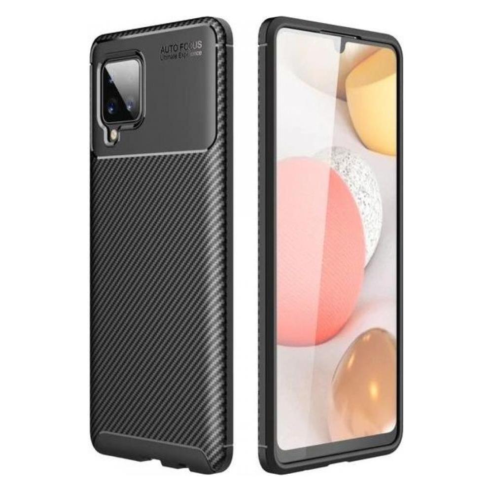 Screenguard Samsung Galaxy A42 5G Hülle Carbon Design TPU Case (Samsung Galaxy A42 5G) (00027690)