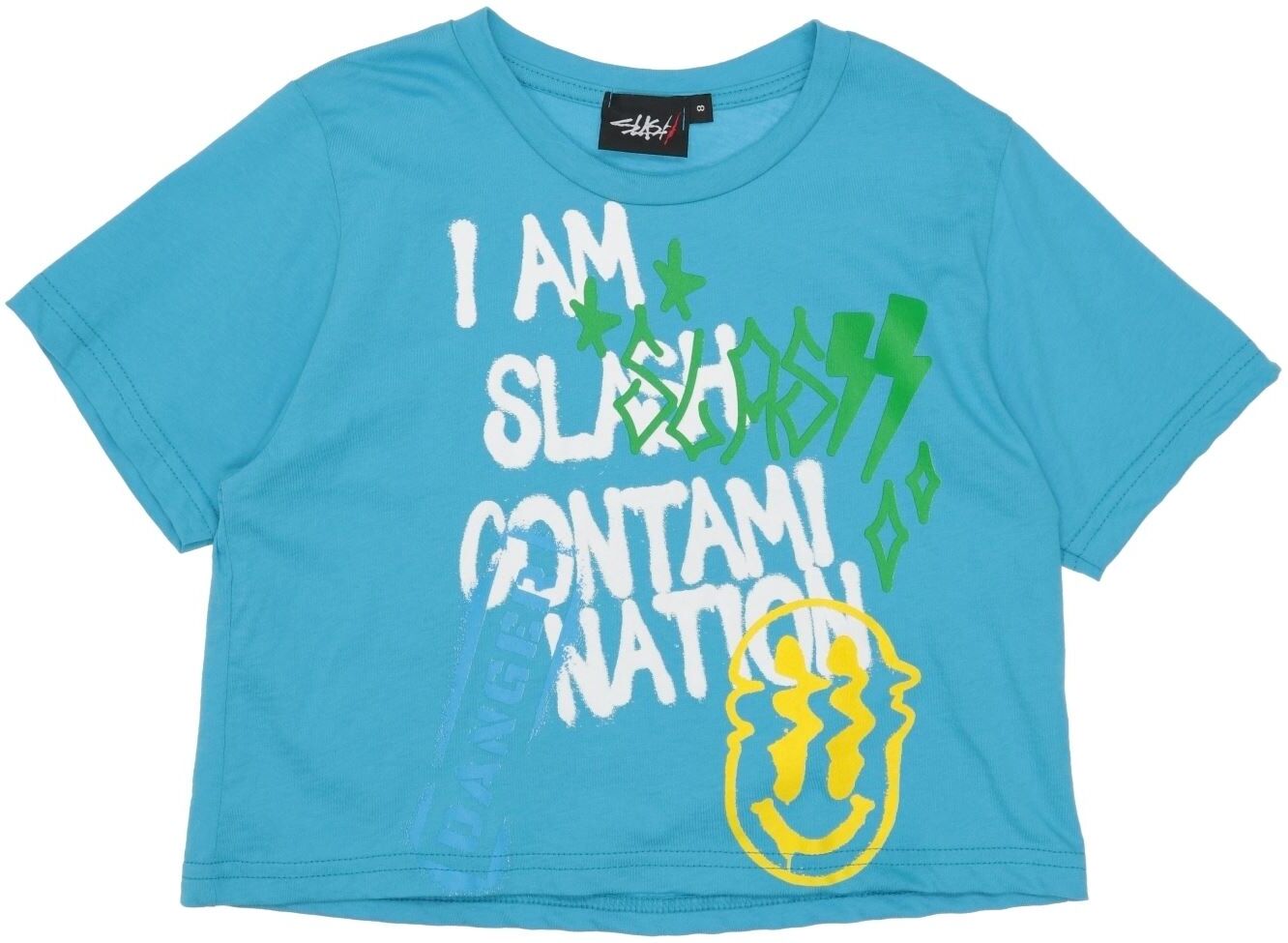Slash I Am Want I Am Camiseta Chica Azul 8 Chica