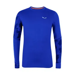 Salewa Cristallo Warm AMR Herren Langarmshirt electric Gr. 46/S