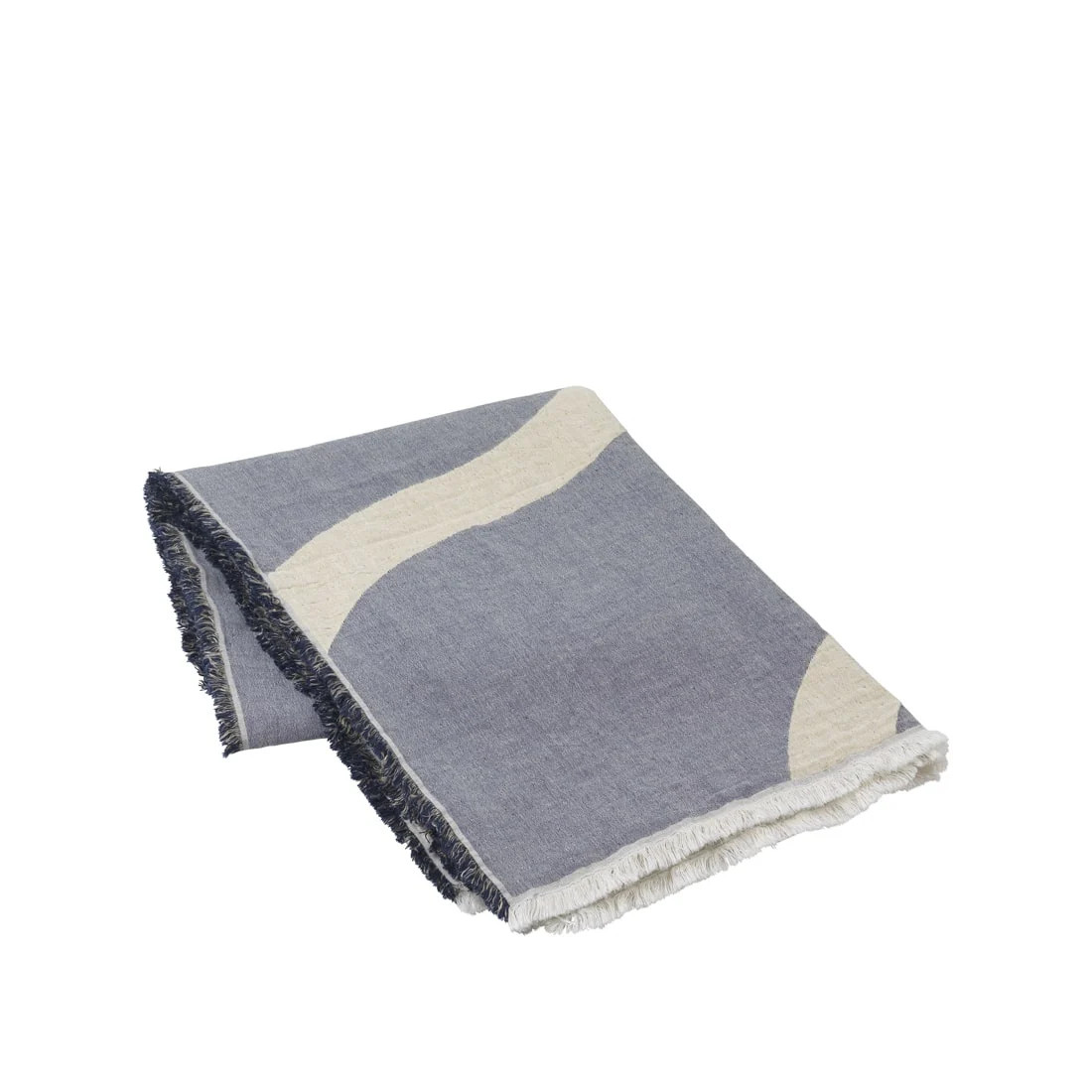 Broste Copenhagen Tide plaid blauw