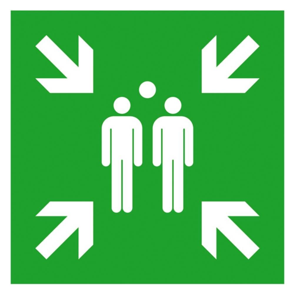 SafetyMarking Rettungszeichen "Sammelstelle" quadratisch 40,0 x 40,0 cm (11.A2010)