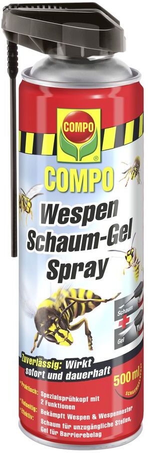 COMPO Wespen Schaum-Gel Spray N, 500 ml