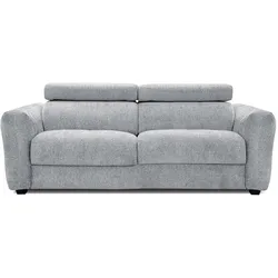 SOFA CALVERA 3-Sitzer, hellgrau