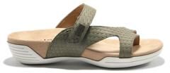 Women's Darline Thong Sandal by Hälsa in Green (Size 11 M)