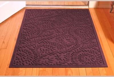 Bungalow Dba Matterly Boxwood Estates Doormat 60 x 36, 60 x 36, Burgundy