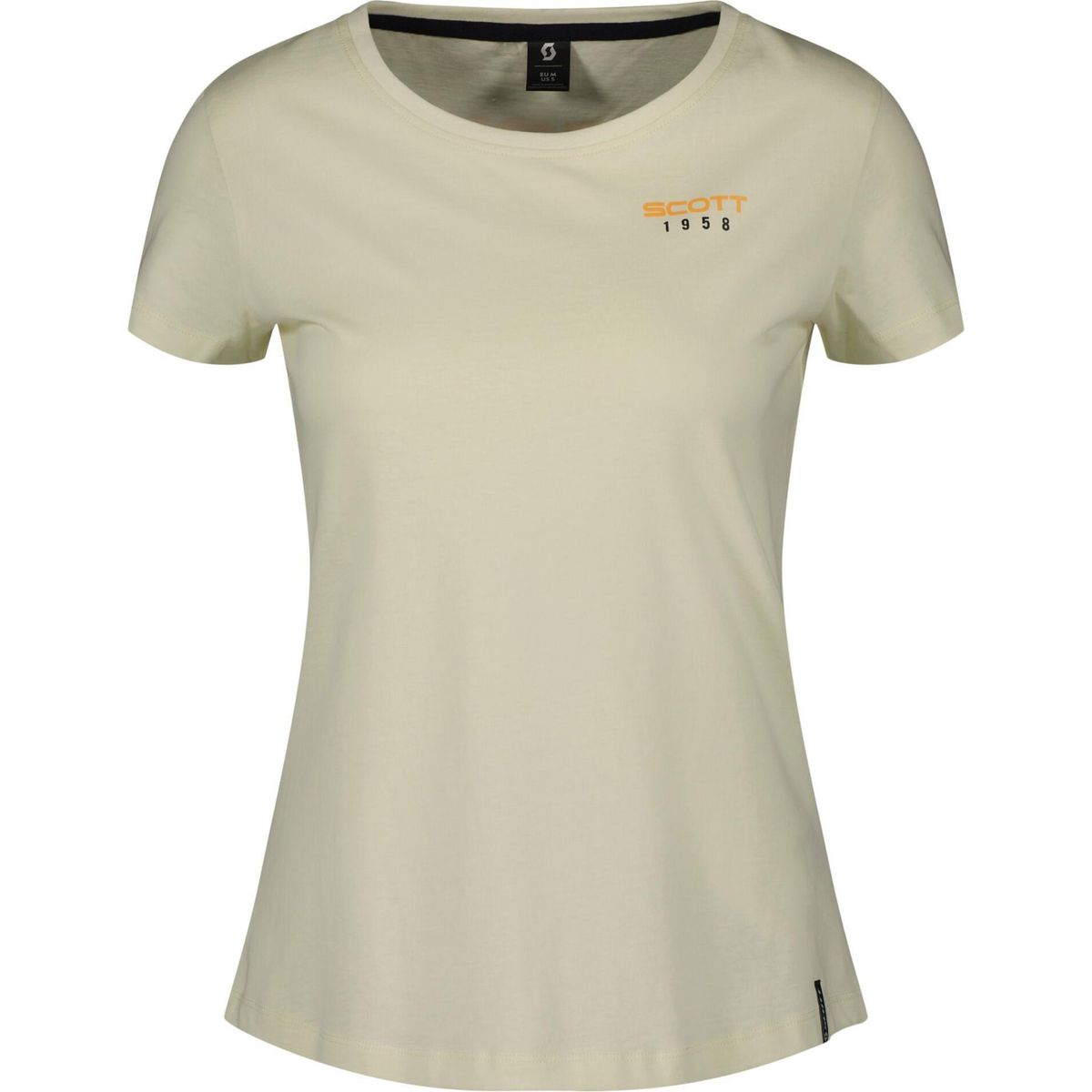 Scott Tee W's Retro SS soft yellow (0212) S 4198150212006