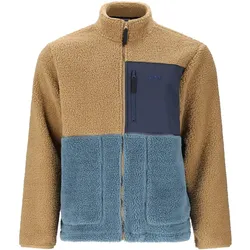 SLOPE Katau Teddyfleece-Jacke Herren 3142 - petrified oak S