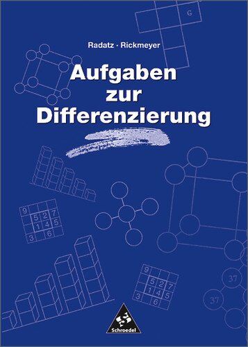 Hendrik Radatz - Handbücher Mathematik: Aufgaben zur Differenzierung (Handbücher für den Mathematikunterricht) - Preis vom 09.10.2026 07:28:09 h