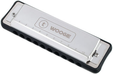 Thomann Woogie Blues Harmonica A Silber