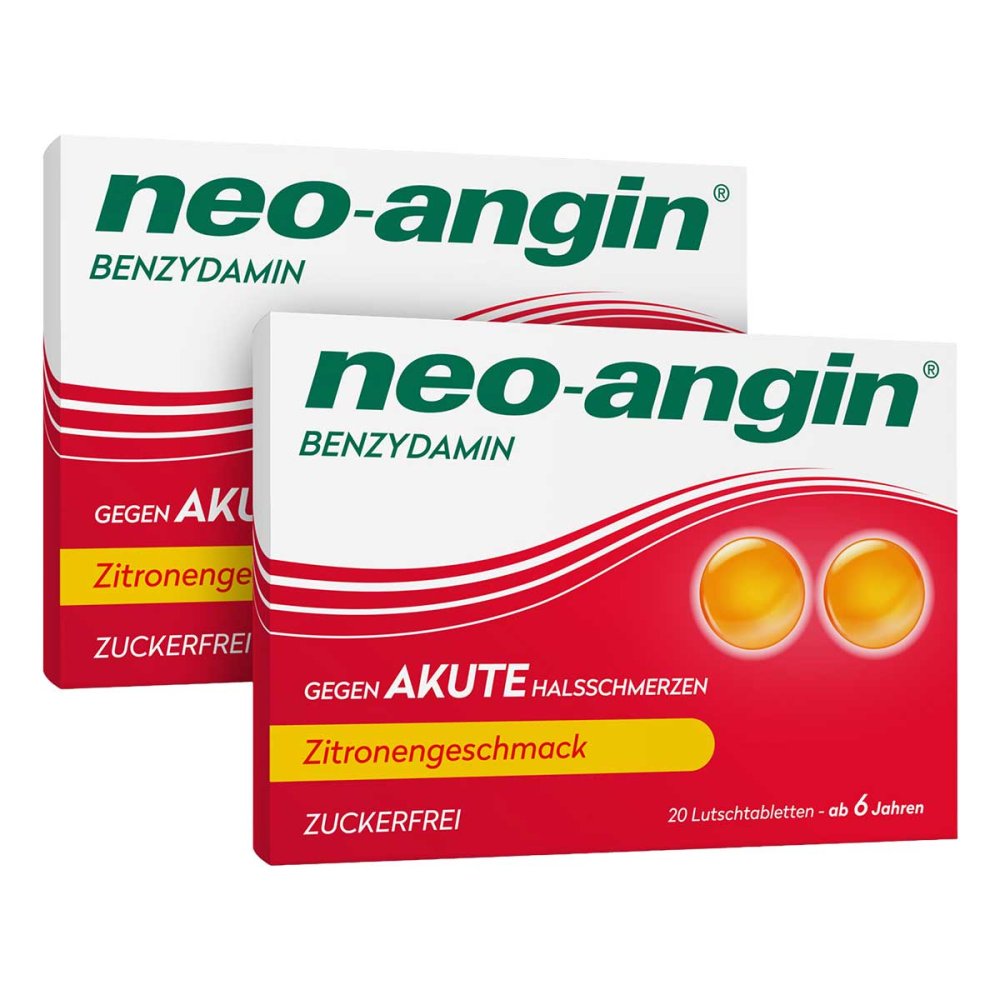 MCM Klosterfrau GmbH Neo Angin Benzydamin akute Halsschmerzen Zitrone 08101274