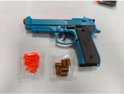 Uplift Picks ShellRush Continuous Shooting Foam Blaster With Automatic Shell Ejection blue (b)