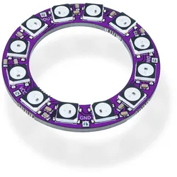 Soldered Smart LED WS2812B Ring12, 12x RGB einzeln adressierbar, Neopixel, 5V, ø40mm
