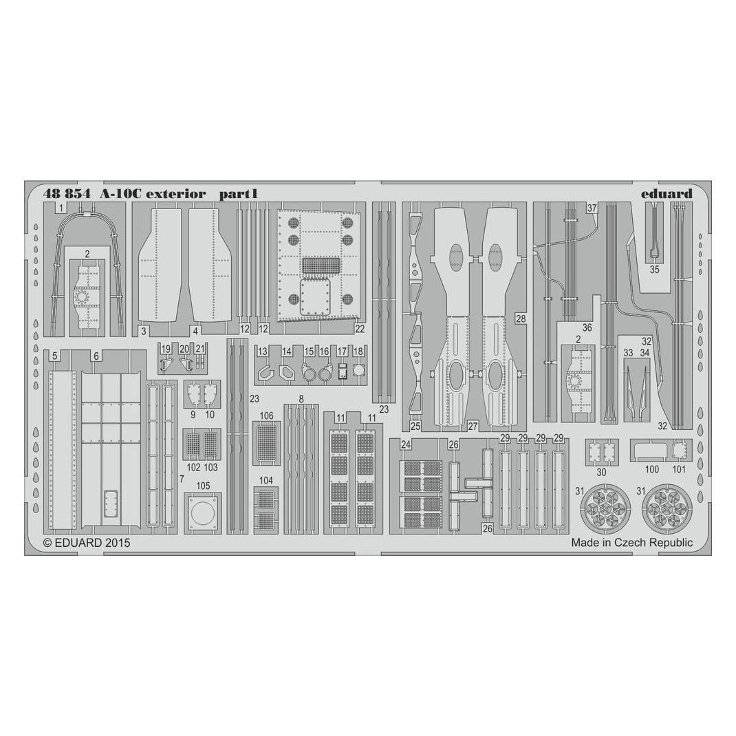 Eduard A-10C exterior for Italeri (48854)
