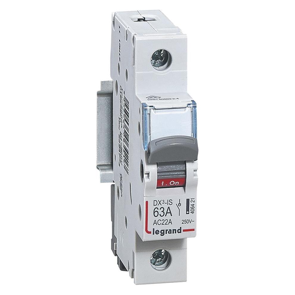 Legrand Lasttrennschalter DX3, 1-polig (406421)