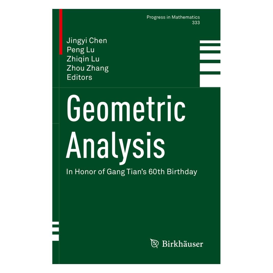 Springer Geometric Analysis (Englisch, Softcover, Jingyi Chen, Peng Lu, Zhiqin Lu, Zhou Zhang) (56186777)