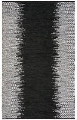 SAFAVIEH Handmade Vintage Boho Leather Alessia Modern Stripe Leather Rug