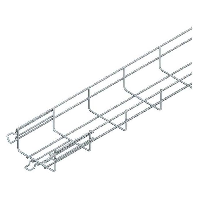 Niedax NIE MTC 54.100 E3 Gitterrinne U-form m.angeschw. Verb.54x100x3000mm CITO Edel (MTC54.100E3)