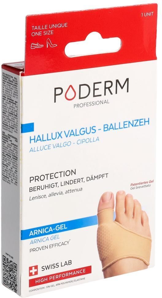 Poderm Prof Schutzorthese für Hallux Valgus 1 St Bandage(s)