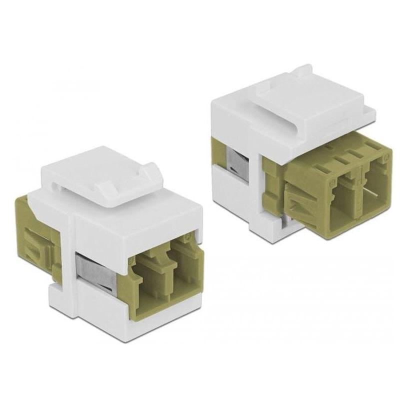 Delock Keystone Jack: LWL LC-LC (Keystone Modul) (86347)