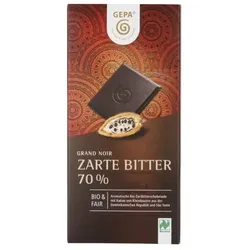 GEPA Grand Noir Zarte Bitter 70% bio