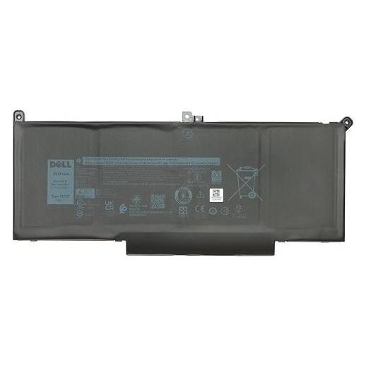 Dell Battery, 60WHR, 4 Cell (4 Zellen, 7500 mAh) (W125715279)