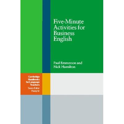 Five Minute Activities for Business English, Taschenbuch von Paul Emmerson,Nick Hamilton, Klett Sprachen GmbH, 978-3-12-534146-3