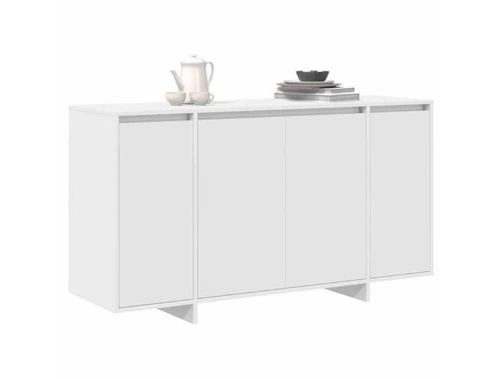 Enfilade de rangement Blanc - Buffet bas Blanc - 135x41x75cm - Bois d'ingénierie 884 450138711