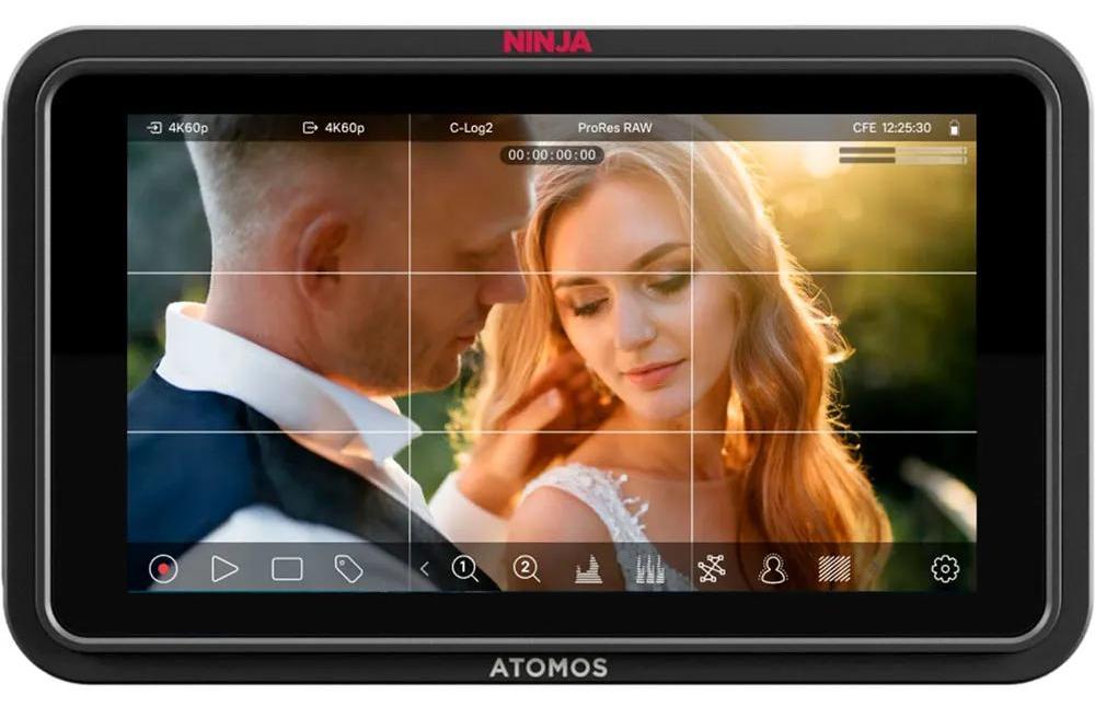 Atomos Ninja TX GO, 13,2 cm (5.2"), 1920 x 1080 Pixel, LCD/TFT, Multitouch, Kapazitiv, 16:9