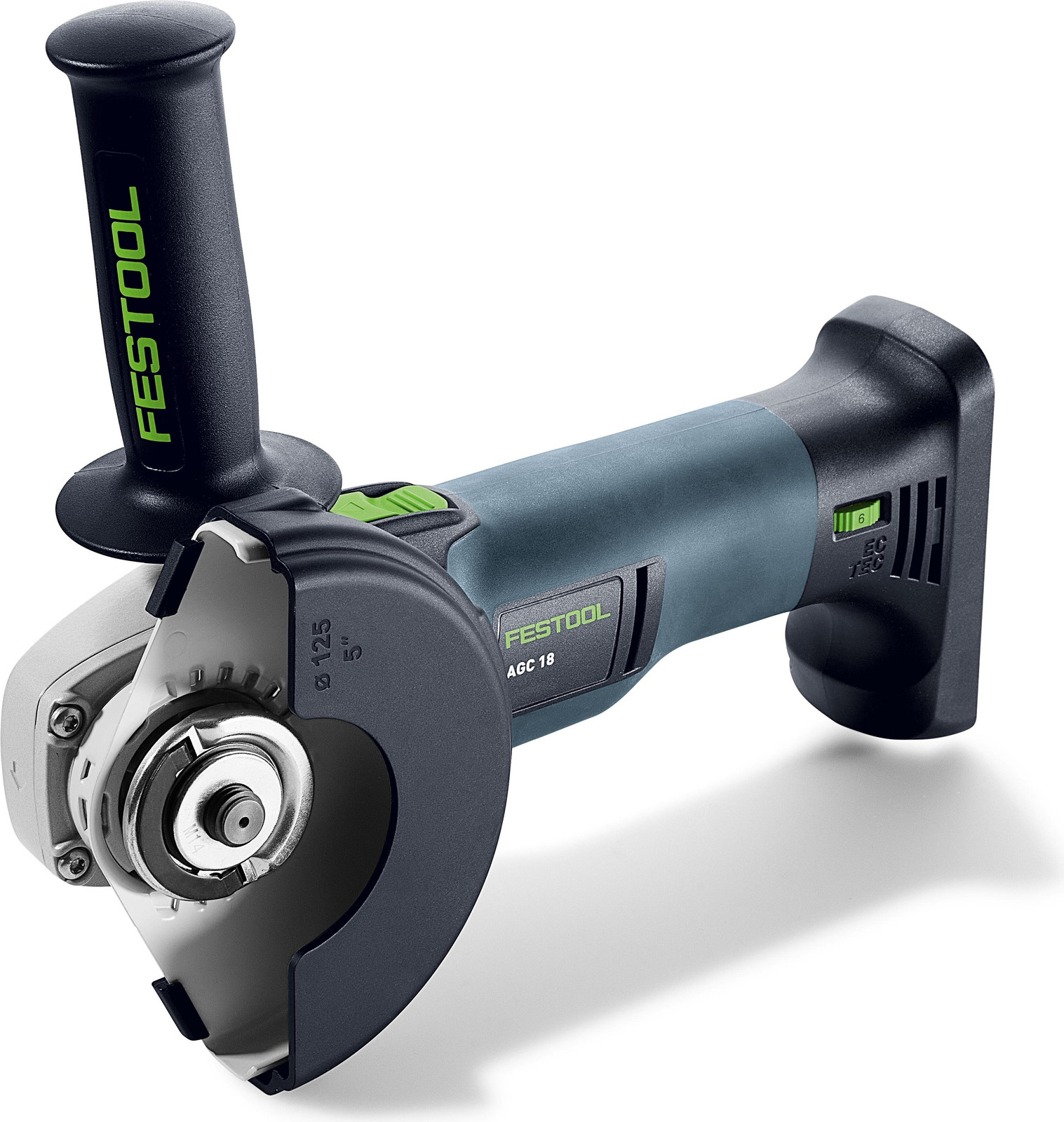 Festool accu-haakse slijper AGC 18-125 EB-Basic