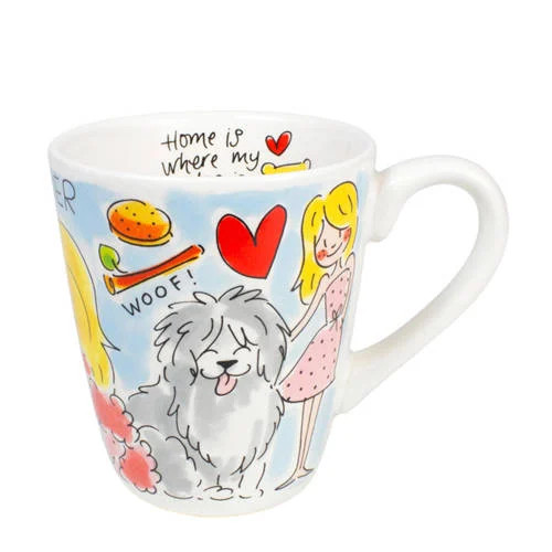 Blond Amsterdam mok Dog Lover 350 ml