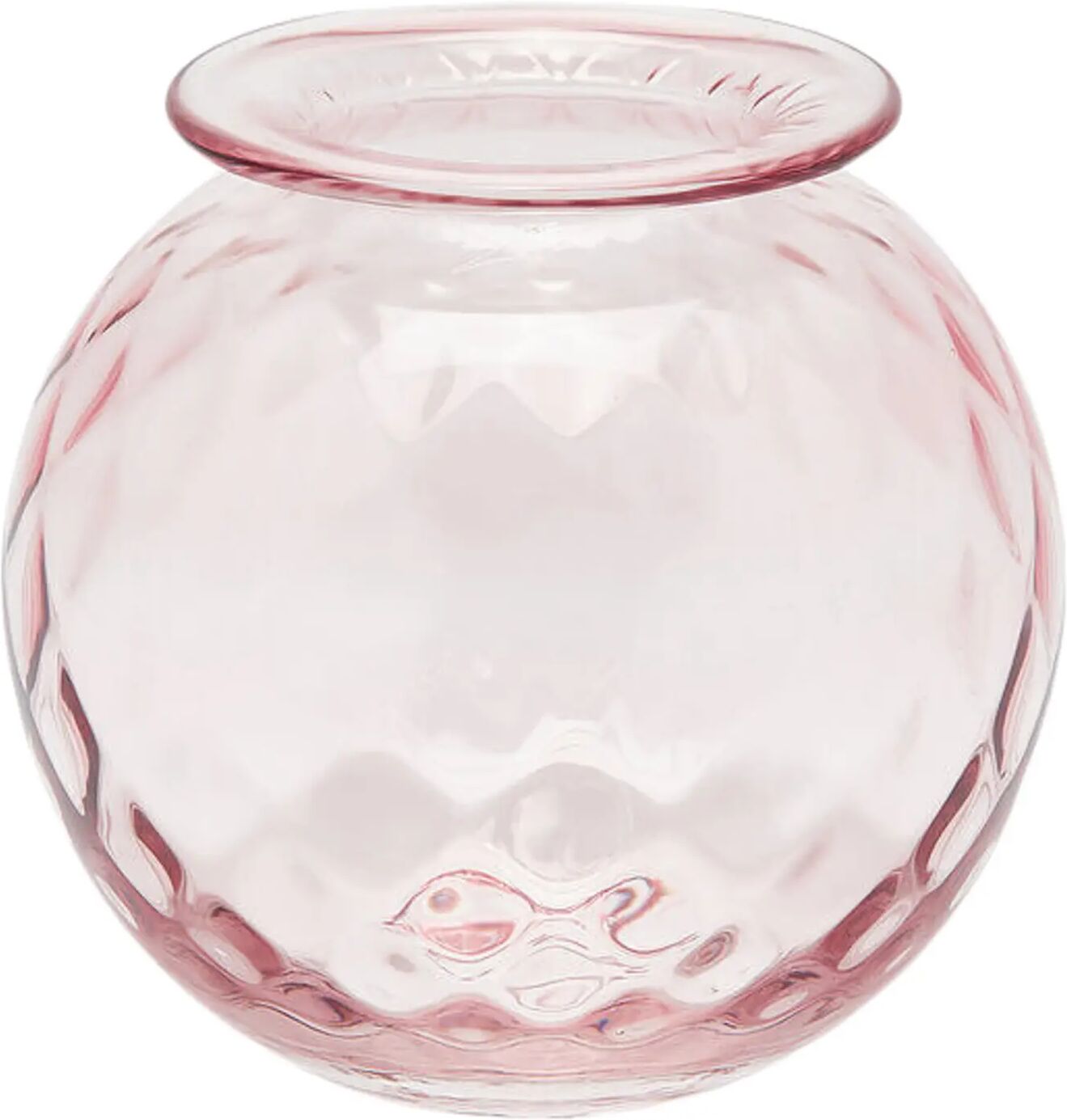 Edg Opium Glas H: 19 cm  Rosa