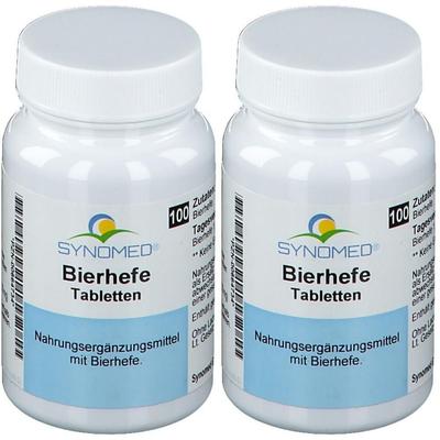Bierhefe Tabletten Synomed 2x 2x100 St